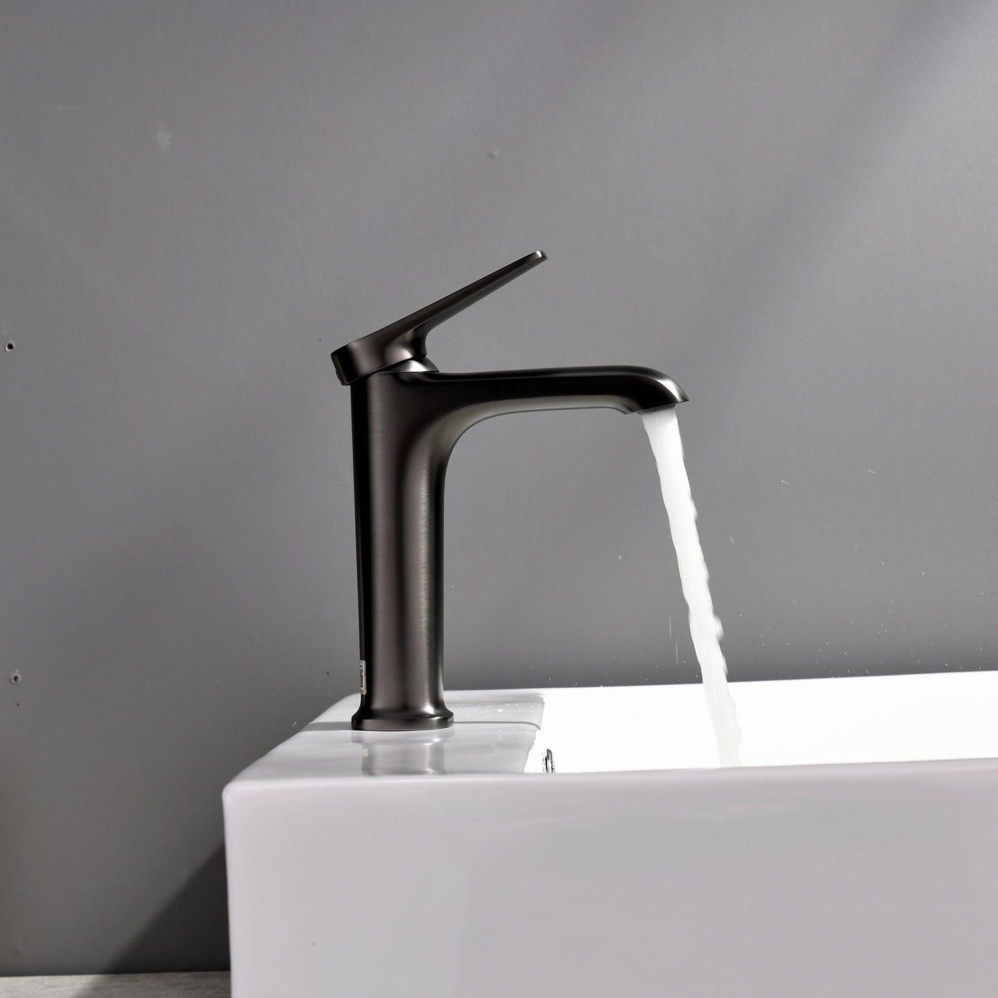 Mitigeur monocommande Lavabo WasserKraft coloris Anthracite