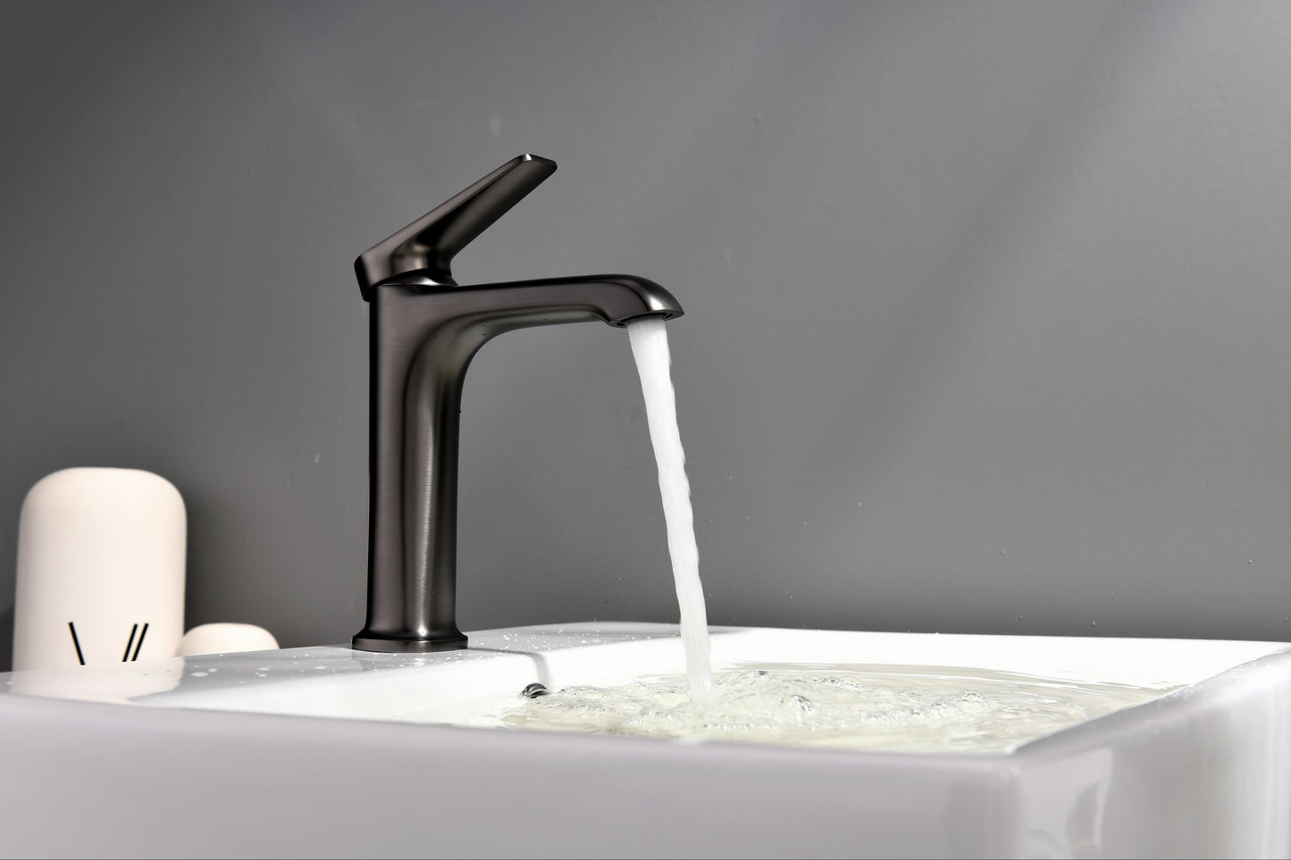 Mitigeur monocommande Lavabo WasserKraft coloris Anthracite