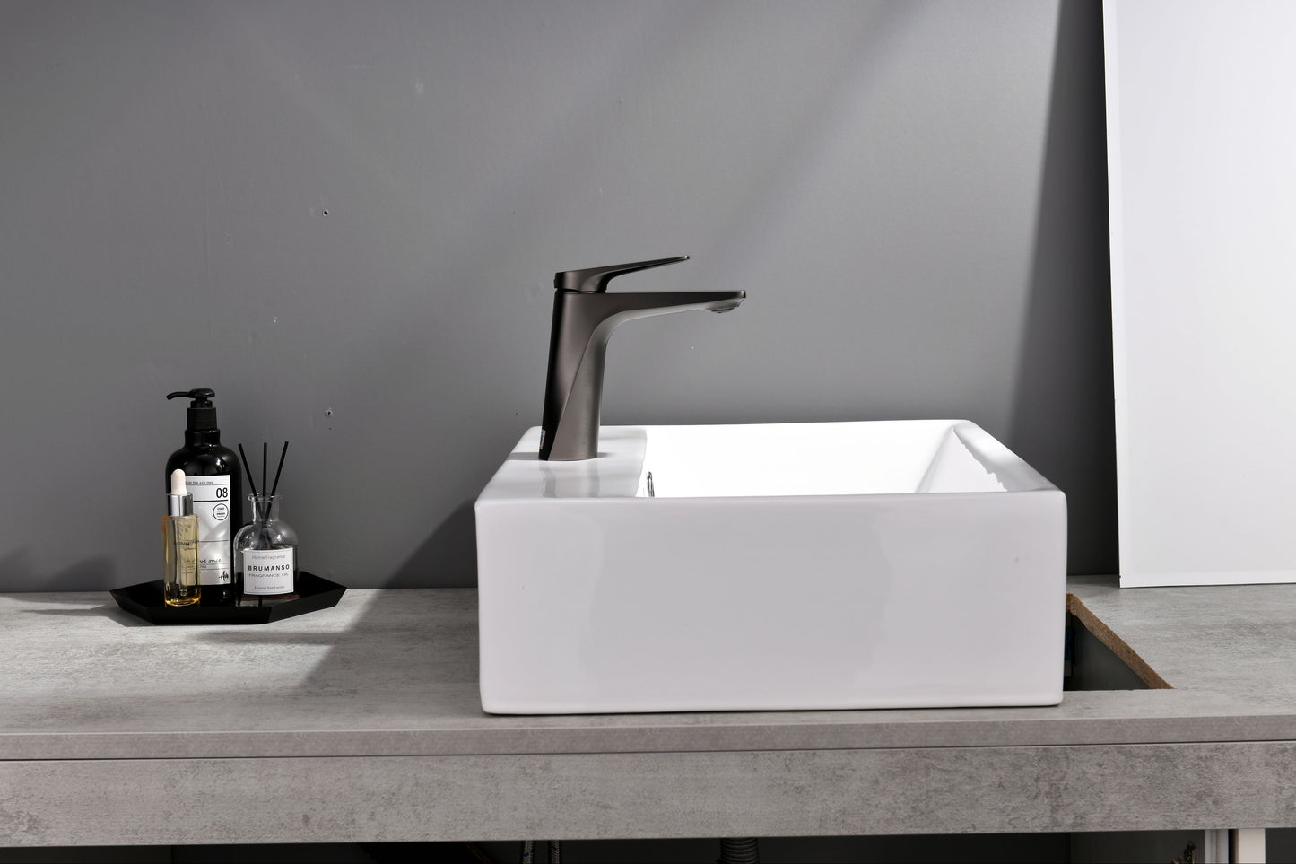 Mitigeur monocommande Lavabo WasserKraft coloris Anthracite