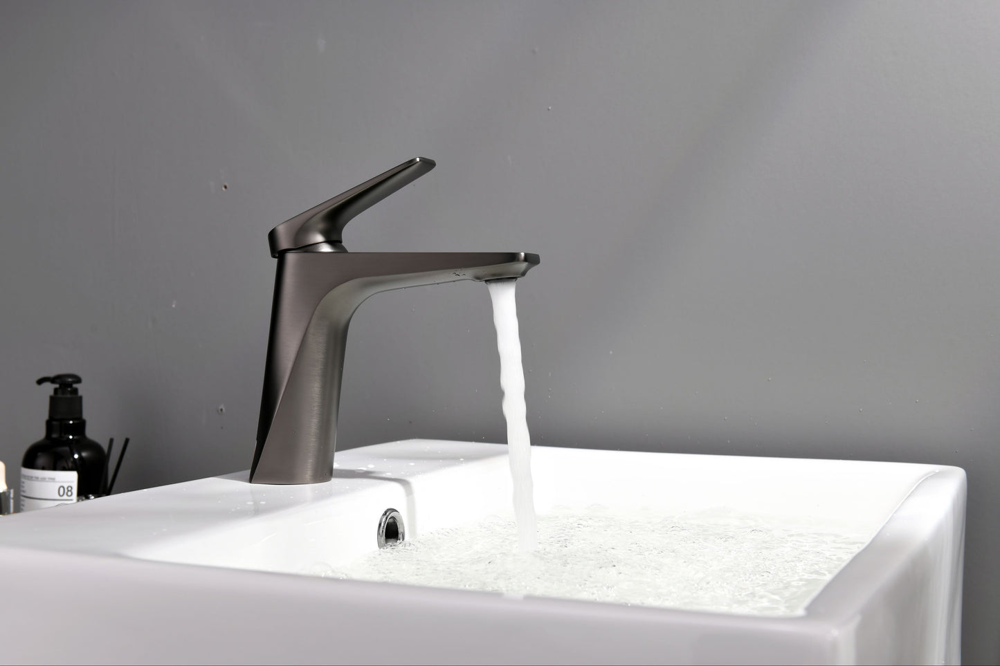 Mitigeur monocommande Lavabo WasserKraft coloris Anthracite