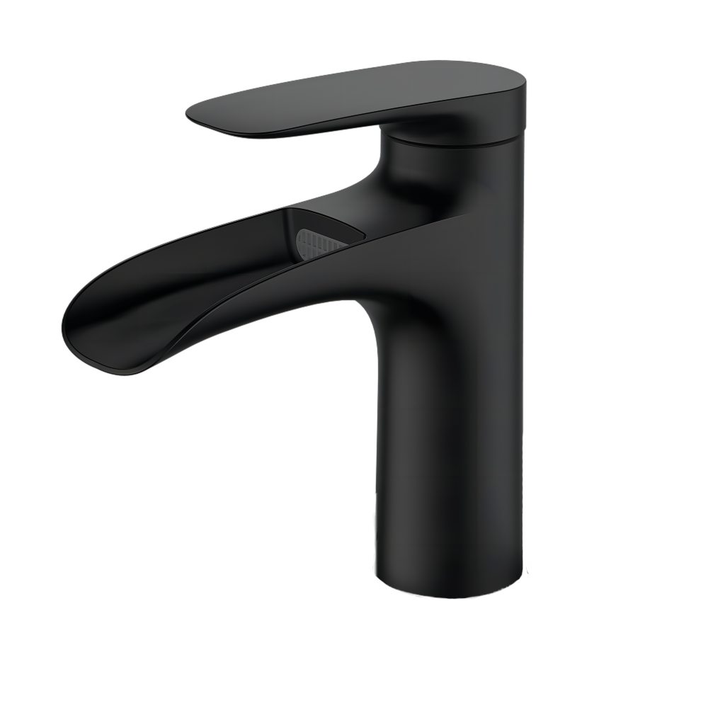Mitigeur monocommande Lavabo WasserKraft coloris Anthracite