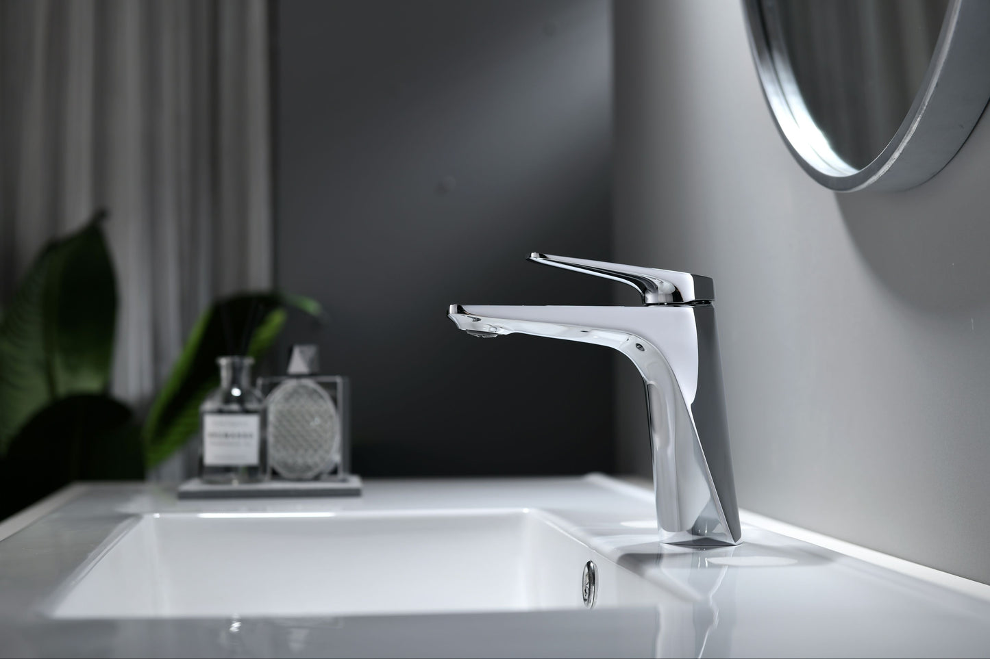 Mitigeur monocommande Lavabo WasserKraft coloris Chromé