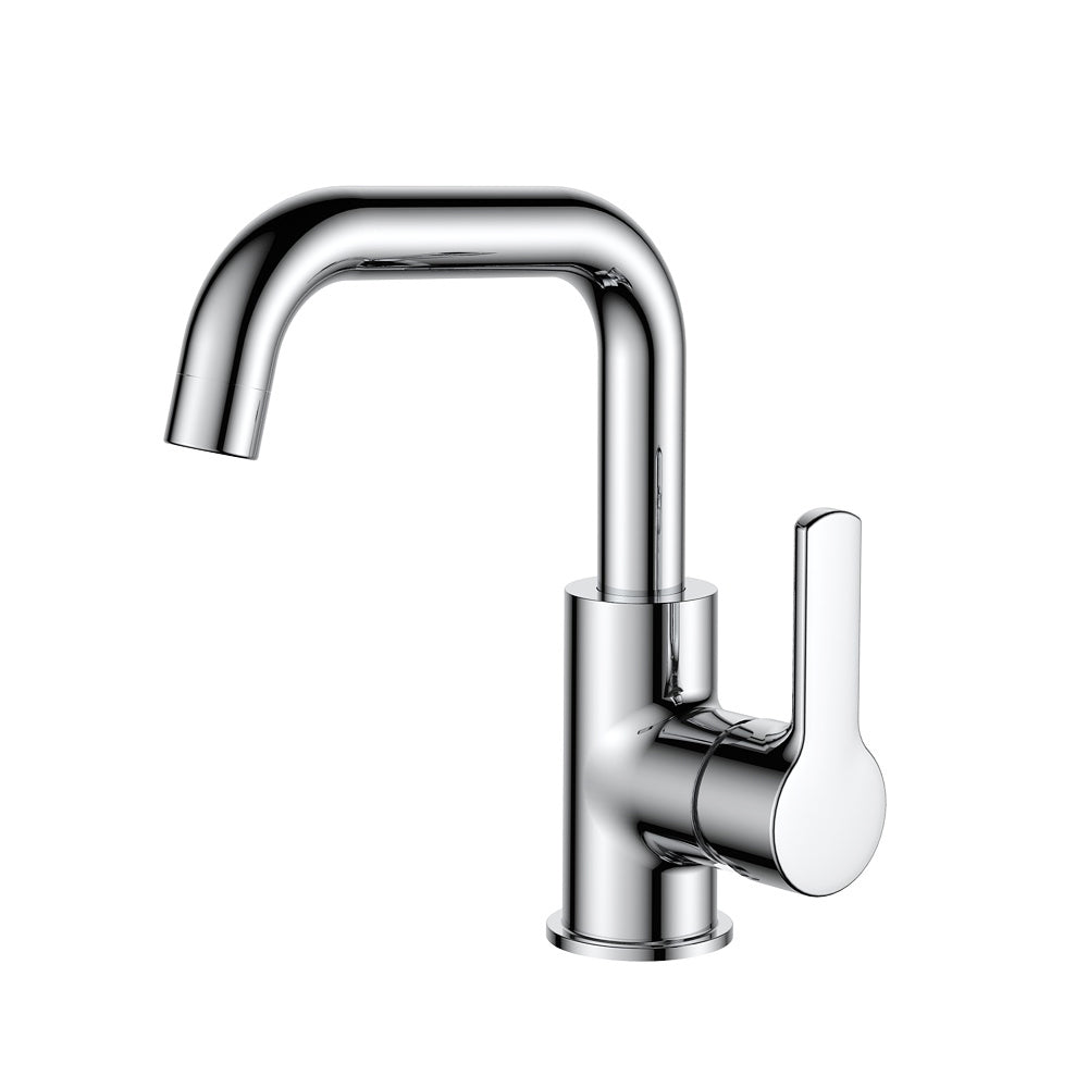 Mitigeur monocommande bec Haut Lavabo WasserKraft coloris Chromé
