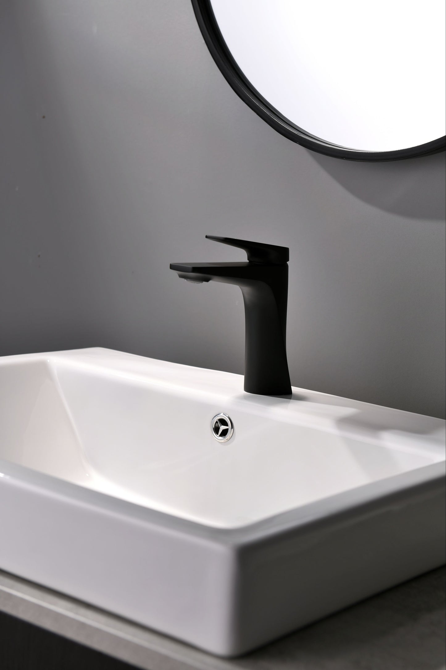 Mitigeur monocommande Lavabo WasserKraft coloris Noir