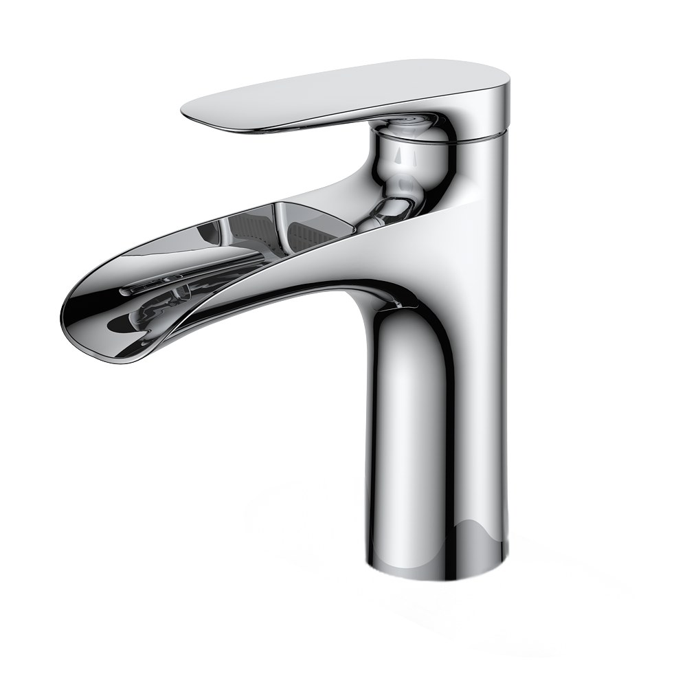 Mitigeur monocommande Lavabo WasserKraft coloris Chromé