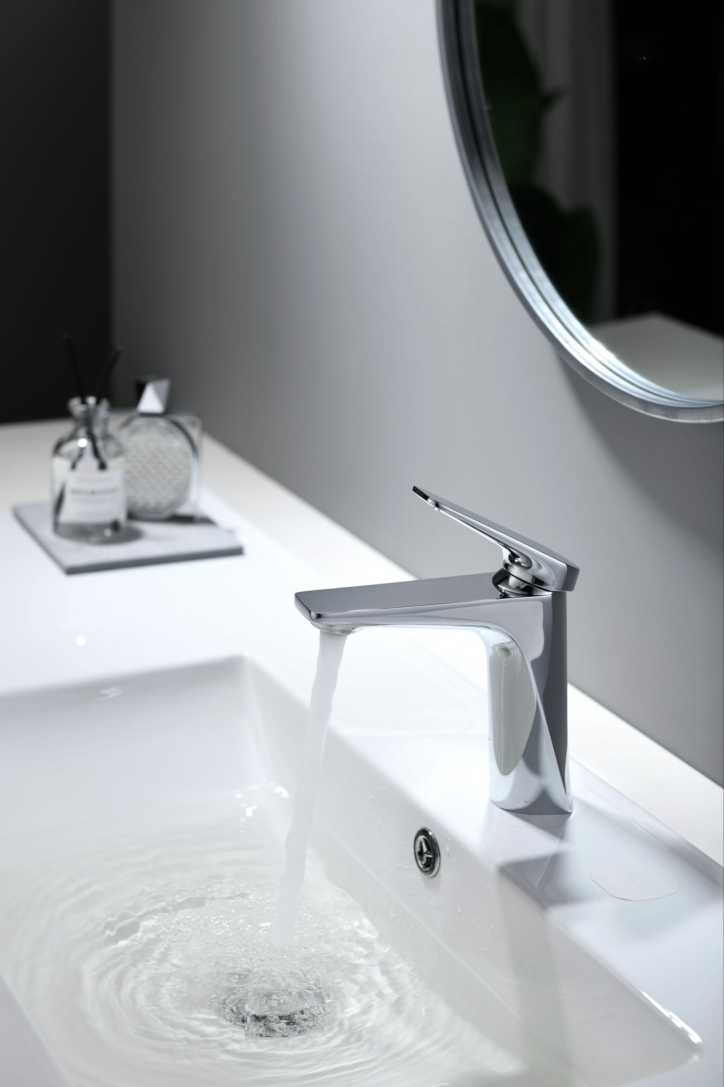 Mitigeur monocommande Lavabo WasserKraft coloris Chromé